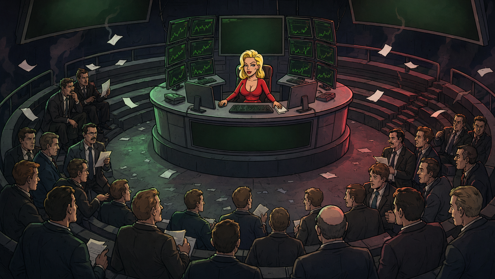 Trading pit - neutral